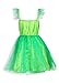 ReliBeauty Girls Tinkerbell Dress Costume (4T-4, Green)