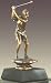 Bronze Sculpture Female Golfer - 13