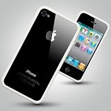 Apple Case for iPhone 4 - White Rim Bumper Case by OLIVIASPHONES