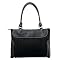 Ladies Business Suede Computer Tote - Black