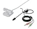 BUFFALO Webカメラ Cmos130万画素 UVC対応 ヘッドセット付 ホワイト BSW13K07HWH