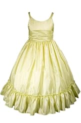 Girls Ankle Length Flower-Girl Dress/Pageant Dress/Wedding Dress 