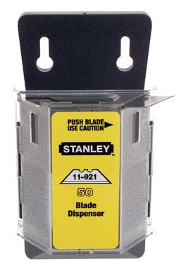 Stanley 11-921L 50-Pack 1992 Heavy Duty Utility Blades with Dispenser