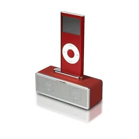 Sound traveller universal ipod/ Phone/ USB speaker K3000 in red