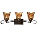 Uttermost 22801 Vetraio 3-Light Vantity Strip, Oil Rubbed Bronze Finish