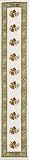 April Cornell Enchantment Rust Matelasse Table Runner