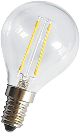 GreenGlow LED Filament Globe Light Bulb 2 Watt