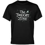 Twilight Zone Space Logo T-Shirt - Black