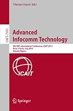 Advanced Infocomm technology : 5th IEEE international conference, ICAIT 2012, Paris, France, July 25-27, 2012, revised papers