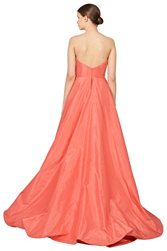 Oscar De La Renta Taffeta Strapless Sweetheart Formal Evening Gown Dress