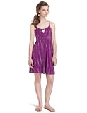 Kensie Girl Junior's Printed Cali Cool Summer Dress,Vivid Violet Multi,X-Small