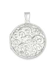 Sterling Silver Reversible Locket