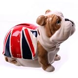 British Bulldog Union Jack Money Box