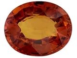 Jewelry : MIN 3.50CT 10X8MM OVAL SPESSARTITE GARNET