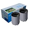 2x Toners Laser Compatibles pour Imprimante Samsung CLX2160 - Noir- 2000 pages avec un taux de couverture de 5% d'encre par page
