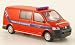 VW T5 Halbbus, Feuerwehr Friedrichshafen, Modellauto, Fertigmodell, Rietze 1:87