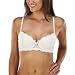 Gilligan & O'Malley® Womens Push-Up Lace Padded Bra - White
