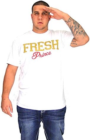 DPST Mens Dopest Brand Fresh Prince Tee in White Medium