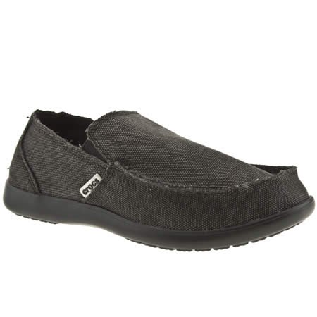 Crocs Santa Cruz - 11 Uk - Black - Fabric