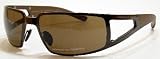 Porsche 8458 A BROWN/BROWN MATTE Designer Unisex Sunglasses