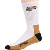 Purdue Boilermakers Tri-Color Team Logo Tall Socks