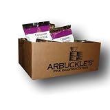 Arbuckles Butter Rum single pot coffee packets best value case of 30 packets