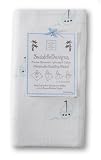 SwaddleDesigns Marquisette Swaddling Blanket, Sailboats, Blue