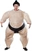 Inflatable Sumo Costume with Battery Operated Fan