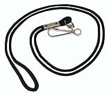 Set of 12 Economy Lanyard - Black