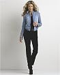Stretch velvet slim-fit jeans