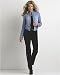 Stretch velvet slim-fit jeans
