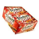 Trident White Cinnamon Tingle Chewing Gum-36 Pack