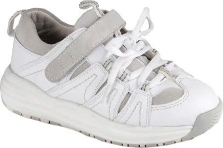 Answer 2 Girls' 231-3,White/Silver,US 12 W