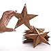 Package of 20 Rusted Metal Stars | Size: 5-1/2
