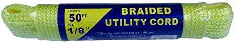 #4 #6 #8 #12 or #20 Braided Polypropylene Utility Cord available in 50' and 100' Hanks and Multiple Colors