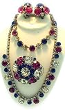 Weiss Four Piece Costume Jewelry Set
