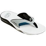 Reef Men's Fanning Prints Thong Sandal,Grey Jelly,8 M US