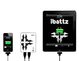iBattz Mojo Portable Dual Port 2.1A Power Vault - 6600mAh iPad 2 Battery Pack (Universal Compatibility : Work for iPhone 4S 4 3G 3Gs, iPad 1, Android Phones, Ebooks, Android Tablets and More)
