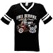 Route 66 Hot Rod Mens Ringer T-shirt, Full Service With A Smile Waitress Design V-neck Shirt