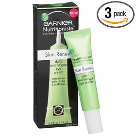 Garnier Nutritioniste Skin Renew Eye Cream,  0.5-Ounce Tube (Pack of 3)