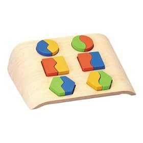 Plan Toys 53540 Shape Matching Boards