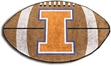 Illinois Fighting Illini Small Football Rug
