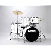 MX-116　MAXTONE(マックストーン) ドラムセット　WHT