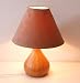 Tischlampe mit Porzellanfuß 30cm #B484020