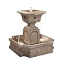 Arden Lighted Tuscan Square Fountain