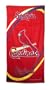 St. Louis Cardinals Fiber Reactive Pool/Beach/Bath Towel (Team Color)