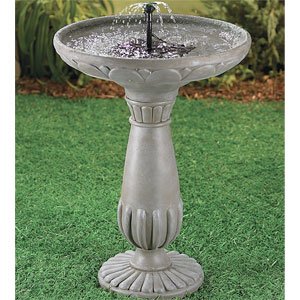 Solar Birdbath Fountain