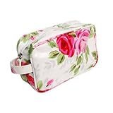 キャス キャスキッドソン CathKidston コスメティックバッグ WITH POCKET ROSE WHITE 220880
