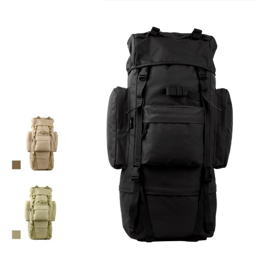 Free Soldier Military Style 65L Internal Frame Hiking Camping Backpack