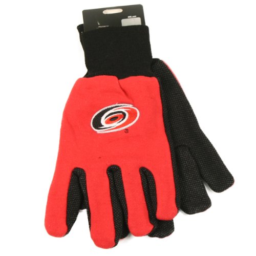 Carolina Hurricanes Jersey / Gripper Palm Gloves (One Size Fits Most Ages 15+)